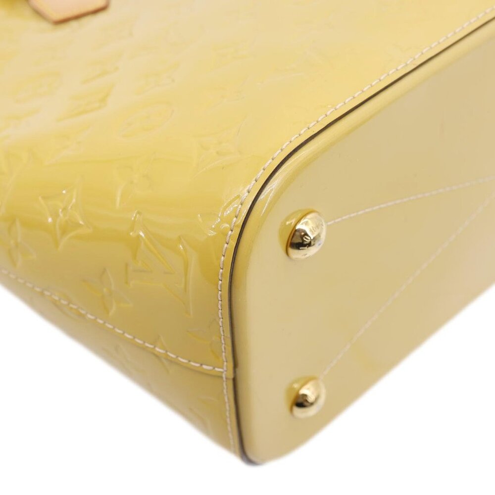 Louis Vuitton  Montebello MM Monogram Vernis Shoulder Bag Mustard - Picture 7 of 12
